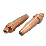 RIVERWELD Acetylene Cutting Tips 3-101 size 2 & 2-3-101 for Victor-Style Oxygen Oxy Oxyfuel Cutter Torch Made of Copper Pack of