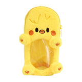 Enakshi Plush Photocard Holder Portable Protector Hanging Decoration Protective Case Yellow Chicken|Clothing Shoes & Accessories
