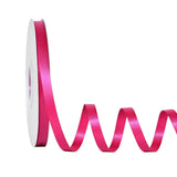 Ribest Hot Pink Double Faced Satin Ribbon, 3/8 Inch 50 Yard Ribbon for Crafts Gift Wrapping Bows Wedding Party Decoration Bouque