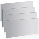 WENHUALI 4 Pcs 20 Gauge Steel Sheet Metal 12 x 6 Cold Rolled Steel Plate Sheet Metal Weldable for DIY Projects, Industrial, Prof
