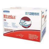 KimberlyClark Wypall Denim Blue Hydroknit Wipe Box 136 sheets per box 16.8 in Overall Length 11.1 in Width 12891 [PRI