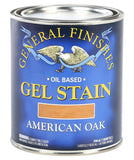General Finishes Oil Base Gel Stain, 1 Quart, American Oak
