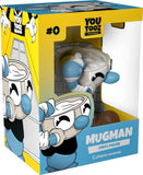 Youtooz Mugman Vinyl Figure, 3.7 Inch Mugman Action Figure, Cuphead Collection Based on Cuphead Games