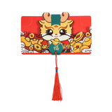 Enakshi Folding New Year Red Envelope Wishes Gifts Red Pockets for Festival Birthday 8 Card Slot|Home & Garden | Greeting Cards