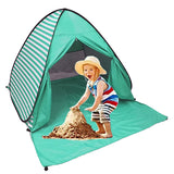 Pop Up Beach Tent Shade Sun Shelter UPF 50+ Canopy Cabana 2-3 Person for Adults Baby Kids Outdoor Activities Camping Fishing Hik