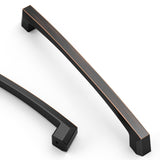 Asidrama 10 Pack 6 Inch(152mm) Oil Rubbed Bronze Kitchen Cabinet Handles, Cabinet Pulls Kitchen Cabinet Hardware for Cupboard Dr