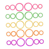 Merishopp Stitch Markers Lightweight Easy Carrying Sewing Tool For Weaving Sewing Knit