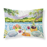 Caroline'S Treasures Afternoon Of Grape Delights Wine Fabric Standard Pillowcase 6139Pillowcase, Multicolor
