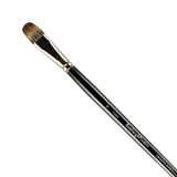 Creative Mark Hamburg Premiere Professional Oil Painting Brushes - Filbert #16 Oil Paint Brush - Handmade in Germany, Natural &