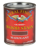 General Finishes Oil Based Penetrating Wood Stain, 1 Quart, Mahogany