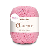 Circulo Charme Yarn for Crochet and Knitting - 433 yds - 100% Mercerized Brazilian Virgin Cotton - Soft Sport Weight - Color 312