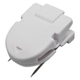 ADVANTUS Panel Wall Clip for Fabric Panels, Standard Size, 40Sheet Capacity, Pack of 20, White (75301)