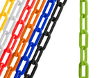 US Weight (Made in USA) 2 x 25 Safety Green Plastic Chain ft. Sunshield UV Resistant Technology