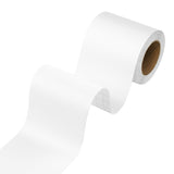Stickyart White Wallpaper Border Trim Peel and Stick White Border for Bulletin Board Picture Frame Decorations Removable Self Ad