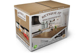 Retique It Liquid Wood Countertop Kit with Wood Gel Stain - Genuine Wood Finished countertops (24 oz (Island), Barn Wood) (RETQ-