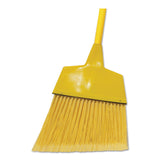 Boardwalk Corn Fiber AngledHead Lobby Brooms, 12 Count, 55inch Length, Yellow