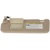 SCITOO Left Driver Side Sun Visor Assembly With Sunroof Compatible for 2005 2006 2007 2008 for Hyundai Sonata Beige Car Sun Viso