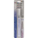 Uchida 125CSLV Marvy Chisel Point Pen Tip Calligraphy Paint Marker, Silver