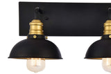 Elegant Lighting Living District Indoor Modern Home Decorative Bright Ceiling Anders Collection Wall Sconce D27 H8.3 Lt:3 Black