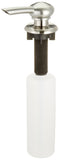 Delta Faucet Leland Pump Soap/ Lotion Dispenser Brushed Nickel, Countertop Soap Dispenser, Top Fill Deck Mount Soap Dispenser, S