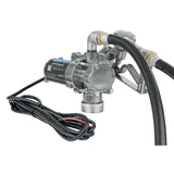 GPI - EZ-8 Fuel Transfer Pump, Manual Shut-Off Nozzle with Direct Mount, 8 GPM, 12 Volt (137100-01)