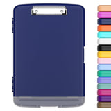 Hongri Clipboard with Storage with Pen Holder, Folder Nursing Clip Board 8.5 x 11 Foilo-Side Opening, High Capacity, Light Weigh
