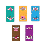 woopme Set of 5 Magnetic Funny Love Heart Cartoon Image Printed Art Design Bookmark for Book Lovers Readers Students Gift Magnet