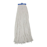 Boardwalk BWK732R Mop Head, Economical LieFlat Head, Rayon Fiber, 32Oz., White (Case of 12)