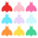 PATIKIL Paper CutOuts, Pack of 54 Bulletin Cutouts, Paper Bee Shape CutOuts, Paper with Adhesive Dots for Classroom, DIY Craft
