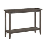 Convenience Concepts Ledgewood Console Table 48 - Modern Narrow Sofa Display Accent with Storage Shelf for Transitional, Traditi