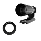 SVBONY SV535 Astro Camera Lens with RF Mount Adapter Compatible with Canon Mirrorless Camera, F2.8 Telephoto Lens, 105mm Focal L