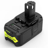 Fancy Buying 6000mAh 18V Lithium Replacement Battery for Ryobi 18V Lithium Battery P102 P103 P104 P105 P107 P108 P109,Battery fo