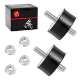 2X Engine Motor Mount Compatible with Polaris Sportsman Scrambler 335 400 450 500 3110046 3022072
