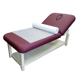 Toa Massage Bed Cover 50 Sheets Per Roll, 30 x 70.5 Inches (2 Rolls) Nonwoven Disposable Material Ideal for Spa, Massage Ta