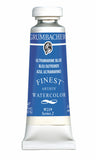 Grumbacher Finest Watercolor Paint, 14 ml/0.47 oz, Ultramarine Blue