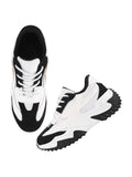 Shoetopia Smart Casual Comfortable Black Sneakers For Women & Girls-Eu36,Black,3,B0D76Y23RB