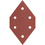 PORTER-CABLE 767601005 100 Grit Diamond-Shaped Hook & Loop Profile Sanding Sheets (5-Pack)