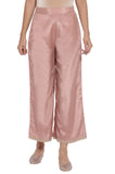 W Shantung Strechable Parallel Pants for Women | Shantung Parallel Pants for Women | Trousers for Women | W for Woman
