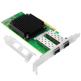 Vogzone 25GbE NIC Card for Mellanox MCX512A-ACAT, PCIe 3.0 x8 25Gb Ethernet NIC with Mellanox ConnectX-5 En Chipset, Dual SFP28