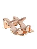 Shoetopia Women'S Block Heel Sandal-Eu36 /Uk3 /Rose-Gold,Rose-Gold,3,B0CKXQB7L4