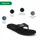 Ortho Joy Extra Soft Doctor Ortho Slippers/Comfortable Slippers For Women,Black,4,B0B5RKZNT5