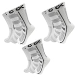 Xjarvis Rome Men'S Solid Calf Crew Combed Full Length Cotton Formal Socks Odour Free & Breathable Running Cycling & Gym Ideal For Home Office Wear Free Size (White),Pack of 9,,B0CQG6D53J