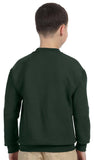 Youth 8 Oz Nublend Fleece Pullover Hooded Sweatshirt - Black - S(D0102H2H7Gv)