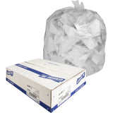 Genuine Joe 01011 Trash Can Liners, 16 Gallon, .6Mil, 24Inch x31Inch , 500/CT, Clear
