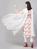Gosriki Women'S Cotton Blend Printed Kurta And Pant With Dupatta Set (Kaleping-White_Xxl-Gs_White_Xx-Large),White,2,B0BSN7DJPL