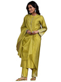 Libas Women'S Silk Blend Kurta Set (273870R