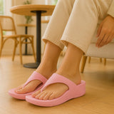Ortho Joy Eva Slipper For Women || Waterproof & Everyday Flip Flops For Ladies || Slippers With Cushion Foot Bed || Anti-Slip Sole || Sweat Free,Pink,4,B0DS5FZTM7