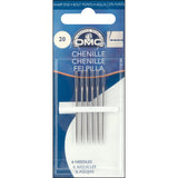 DMC 176820 Chenille Hand Needles, 6Pack, Size 20