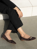 Shoetopia Comfortable Stylish Brown Ballerinas For Women & Girls /Uk7,Brown,7,B0BYP81VG8