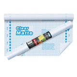 Chell Matte Clear Contact Paper Roll for Books, Crafts and Countertops, Self Adhesive Book Cover, 17.5 in x 20 ft